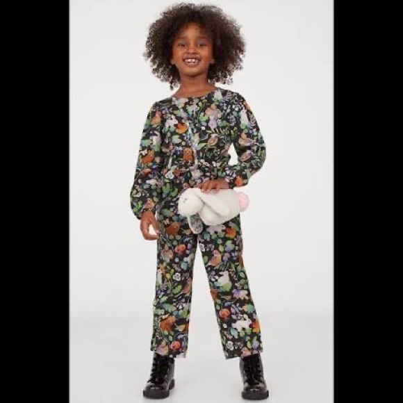 H&M girls long sleeve jumpsuit - Picture 2 of 8
